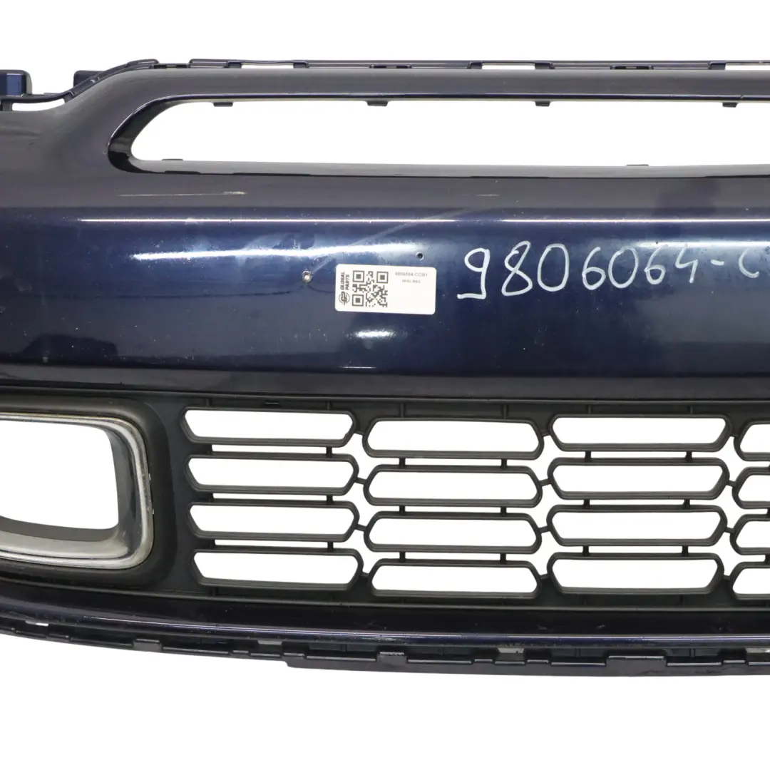 Mini Countryman R60 Cooper S Stossfänger Vorn Cosmic Blue Blau - B13 - SKU 9806064-COB1 - Teilenummer 9806064