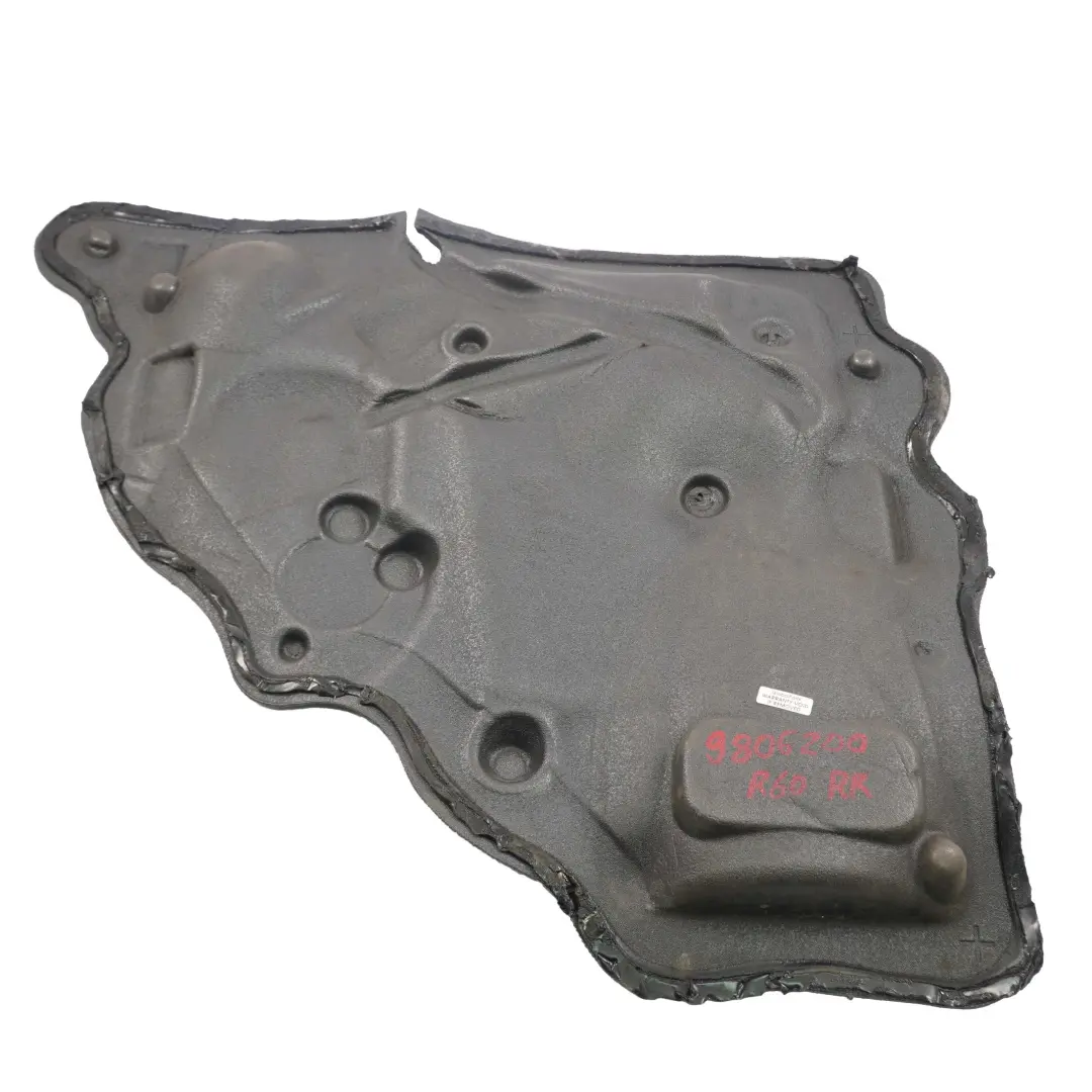 Mousse d'isolation sonore de la porte arriere droite pour Mini Countryman R60 à propos du numéro de pièce 9806200 Mini Countryman R60 Mousse d'isolation sonore de la porte arriere droite - SKU 9806200 - Numéro de pièce 9806200