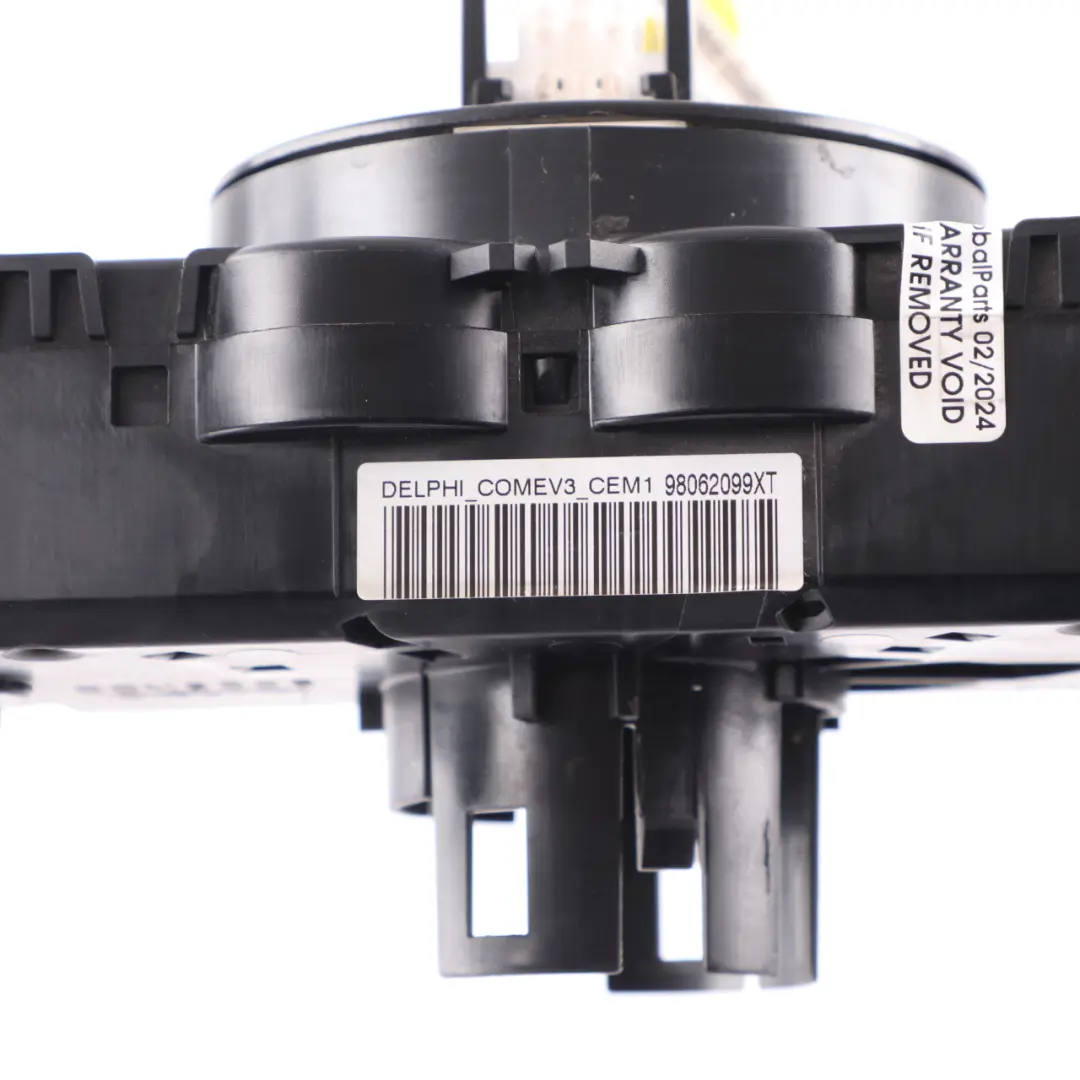 Citroen Dispatch Steering Column Cluster Switch Wiper Stalk Squib to with Part number 98062099XT Citroen Dispatch Steering Column Cluster Switch Wiper Stalk Squib - SKU 98062099XT - Part number 98062099XT