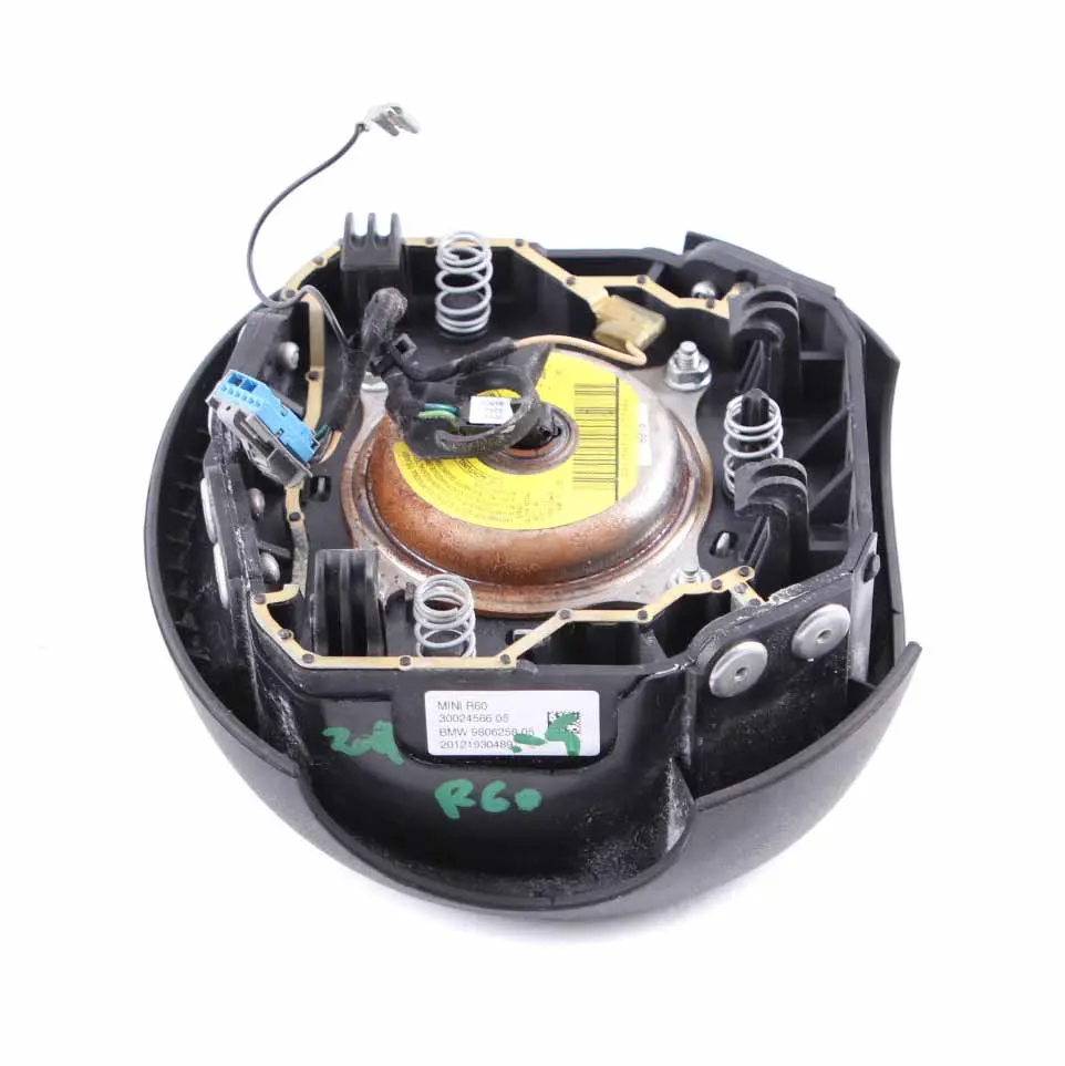 deportivo del conductor bolsa de aire módulo para MINI Cooper R60 R61 volante con número de pieza 9806258 MINI Cooper R60 R61 volante deportivo del conductor bolsa de aire módulo - SKU 9806258-4 - Número de pieza 9806258