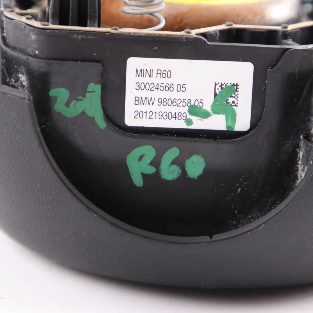 Steering Wheel Driver's Sports Air Module Bag to MINI Cooper R60 R61 with Part number 9806258 MINI Cooper R60 R61 Steering Wheel Driver's Sports Air Module Bag - SKU 9806258-4 - Part number 9806258