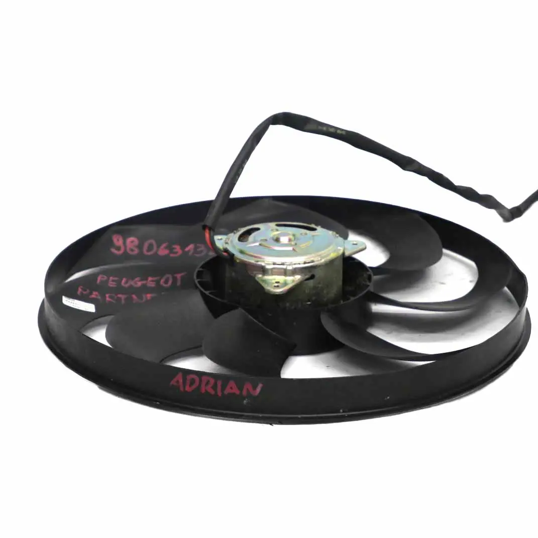  Carenado ventilador radiador Peugeot Partner 3 Ventilador radiador - SKU 9806313880 - Número de pieza 9806313880
