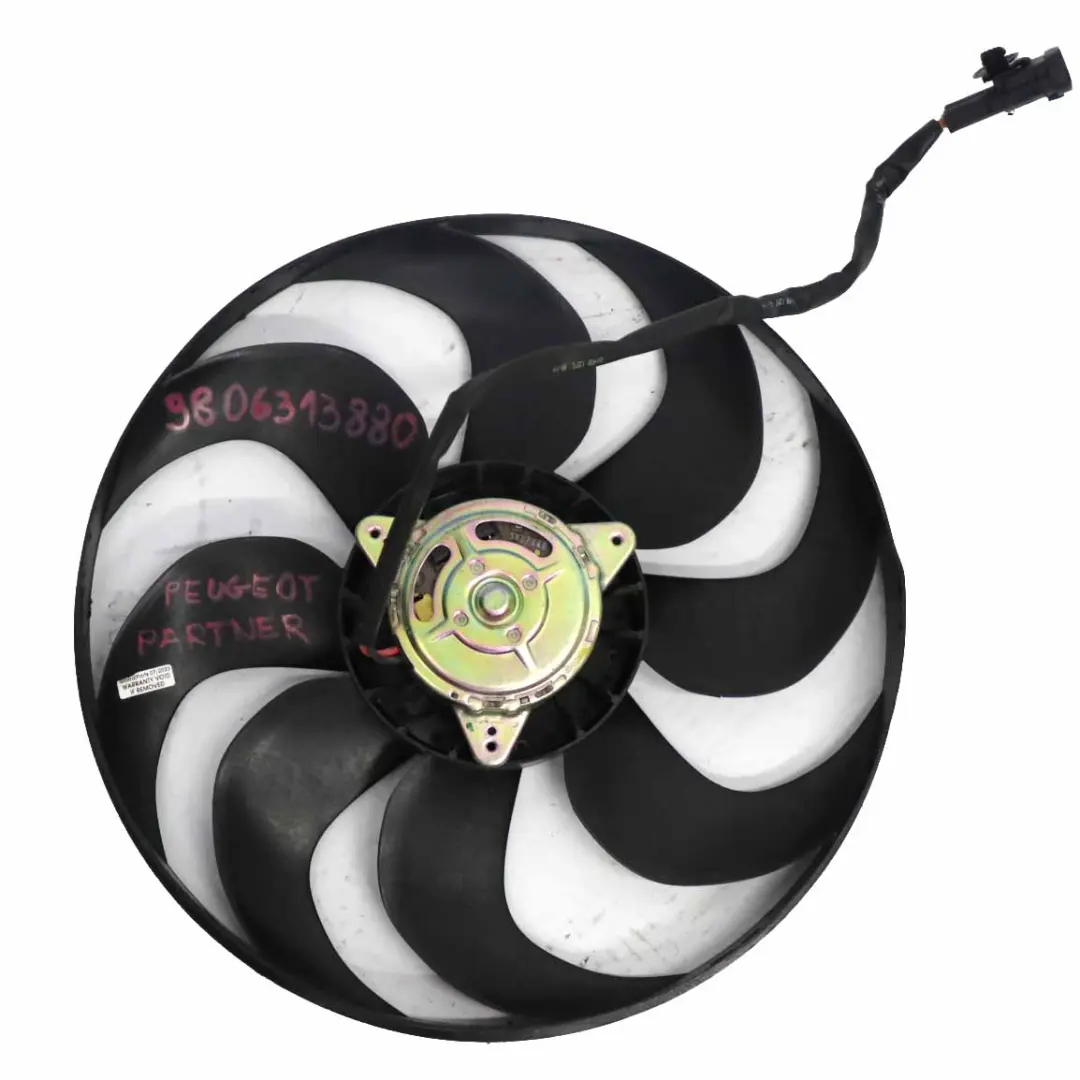 Peugeot Partner 3 Kühler Lüfterhaube Kühler Kühlung Lüfter - SKU 9806313880 - Teilenummer 9806313880
