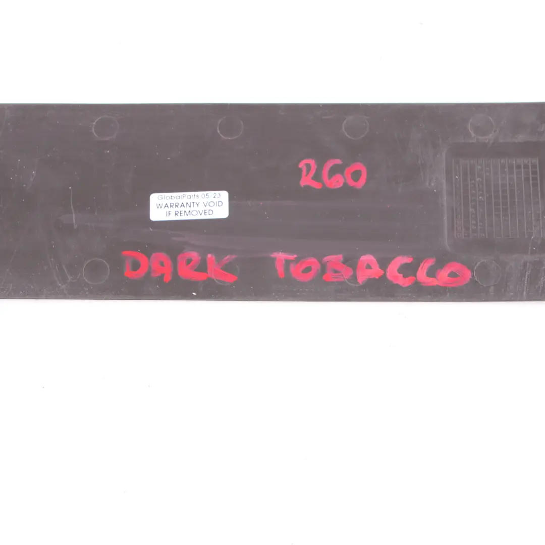 Mini R60 Inserto Tappetino Guida Gomma Console Centrale Tabacco Scuro 9803681 - SKU 9806401-3 - Numero di parte 9806401