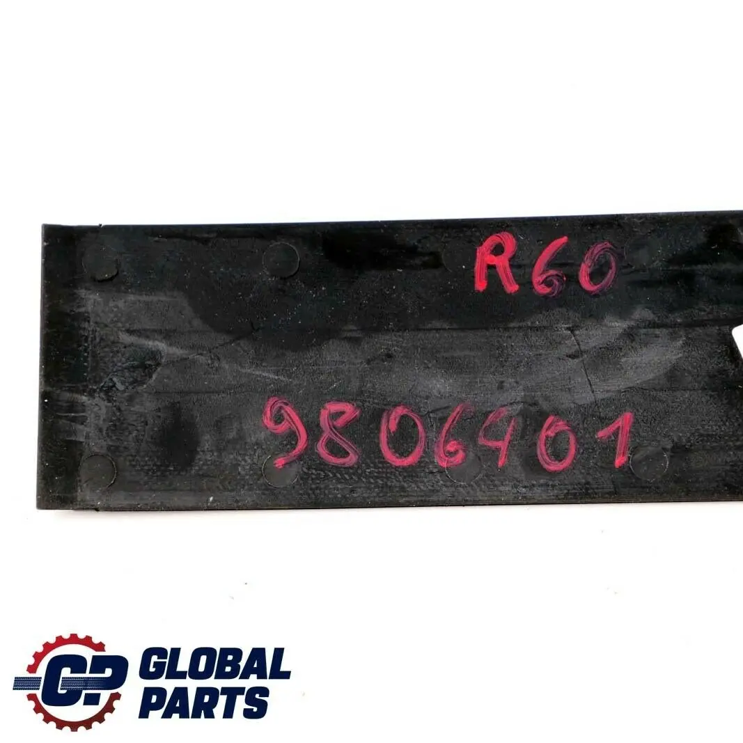 Mini Countryman R60 Alfombrilla Riel Largo Consola Central Negro 9801474 - SKU 9806401 - Número de pieza 9806401