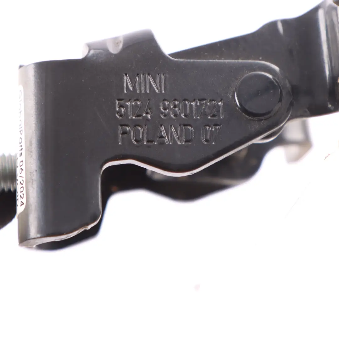Trunk Hinge Rear Boot Left N/S Absolute Black Metallic - B11 to Mini Countryman R60 with Part number 9806460 Mini Countryman R60 Trunk Hinge Rear Boot Left N/S Absolute Black Metallic - B11 - SKU 9806460-ABS - Part number 9806460