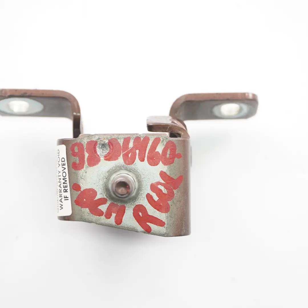 Bisagra Maletero Trasero Izquierdo Brilliant Copper 9801721 para Mini Countryman R60 con número de pieza 9806460 Mini Countryman R60 Bisagra Maletero Trasero Izquierdo Brilliant Copper 9801721 - SKU 9806460-BCM - Número de pieza 9806460