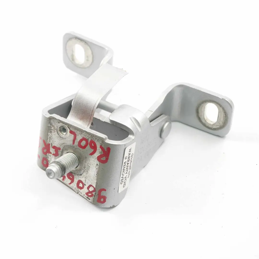 Mini Countryman R60 Rear Left N/S Boot Trunk Lid Hinge Crystal Silver B12 - SKU 9806460-CRS - Part number 9806460