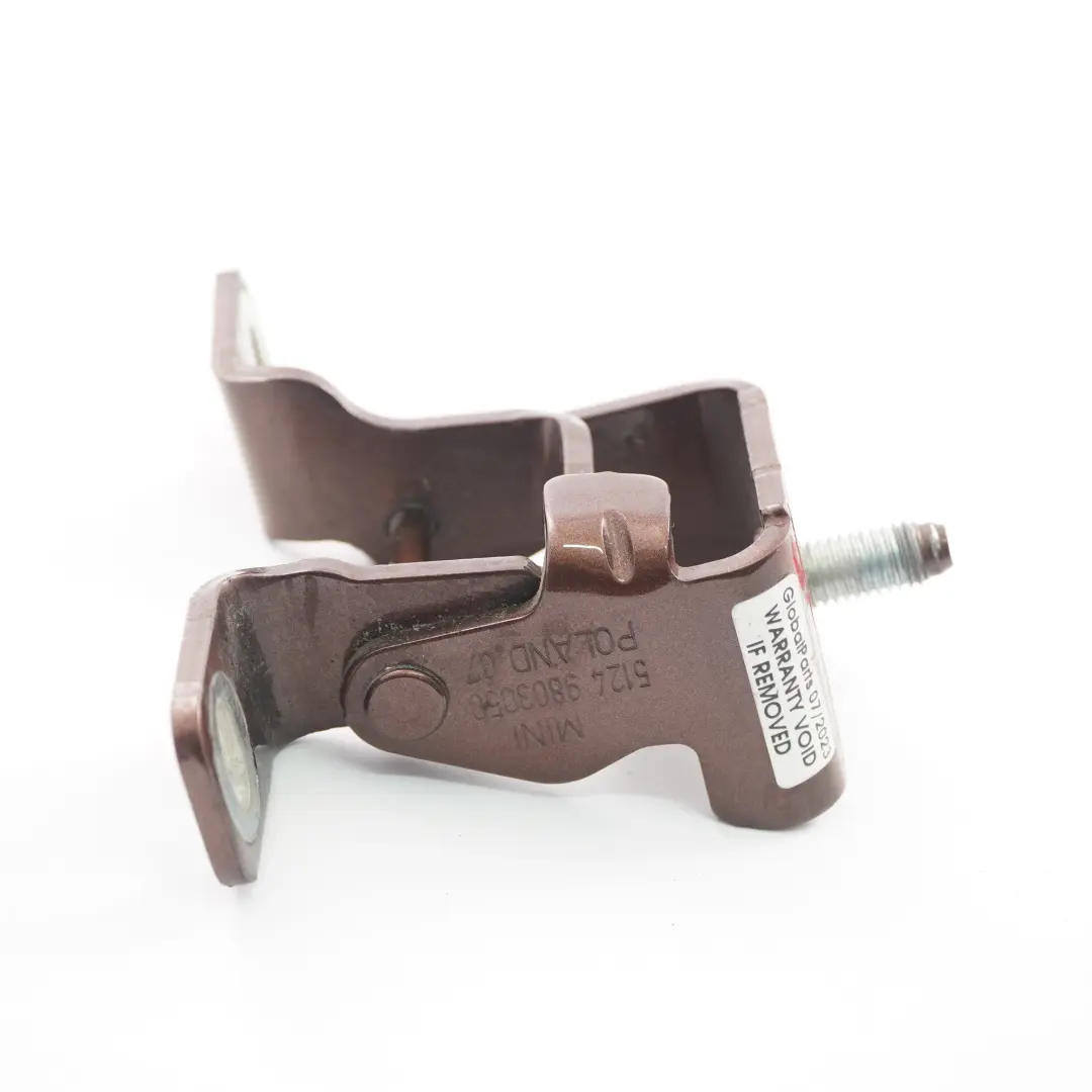 Trunk Hinge Rear Boot Right O/S Brilliant Copper B60 9803050 to Mini Countryman R60 with Part number 9806461 Mini Countryman R60 Trunk Hinge Rear Boot Right O/S Brilliant Copper B60 9803050 - SKU 9806461-BCM - Part number 9806461