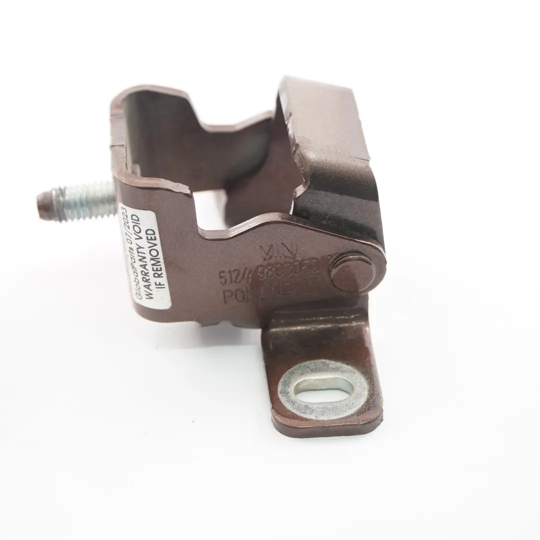 Bisagra Maletero Trasero Derecha Brilliant Copper 9803050 para Mini Countryman R60 con número de pieza 9806461 Mini Countryman R60 Bisagra Maletero Trasero Derecha Brilliant Copper 9803050 - SKU 9806461-BCM - Número de pieza 9806461