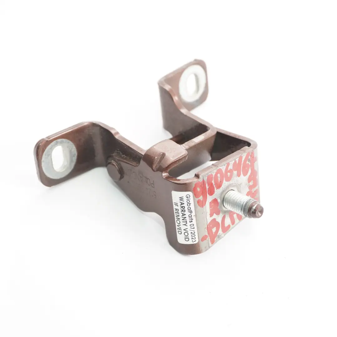 Stamm Scharnier hinten Boot rechts Brilliant Copper B60 9803050 für Mini R60 mit Teilenummer 9806461 Mini R60 Stamm Scharnier hinten Boot rechts Brilliant Copper B60 9803050 - SKU 9806461-BCM - Teilenummer 9806461