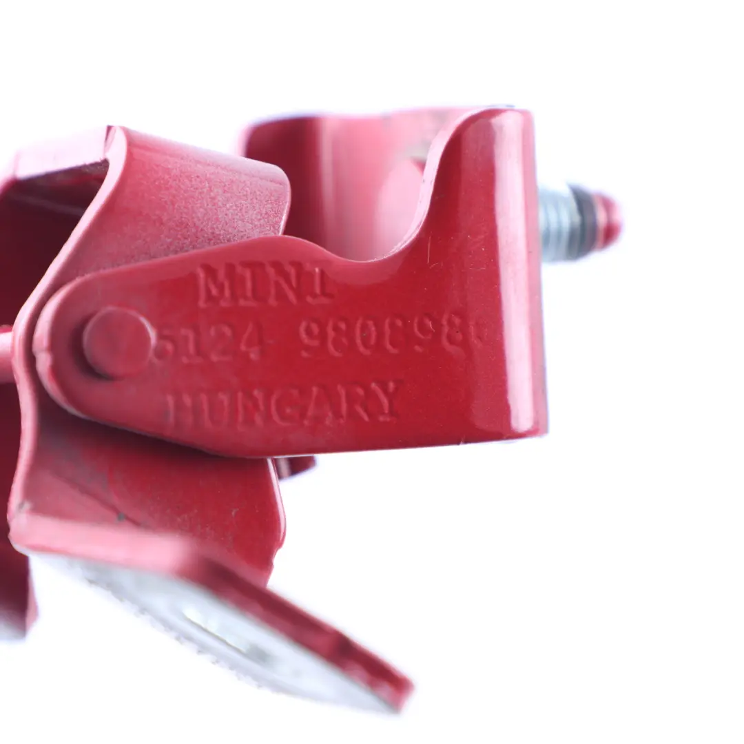 Scharnier Heckklappe Rechts Blazing Red Metallic für BMW Mini Countryman R60 mit Teilenummer 9806461 BMW Mini Countryman R60 Scharnier Heckklappe Rechts Blazing Red Metallic - SKU 9806461-BRM - Teilenummer 9806461