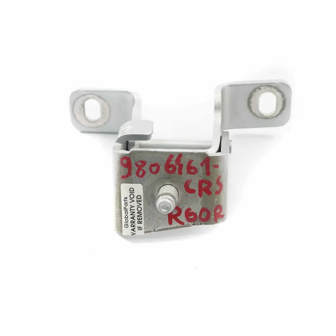Mini Countryman R60 Rear Right O/S Boot Trunk Lid Hinge Crystal Silver B12 - SKU 9806461-CRS - Part number 9806461
