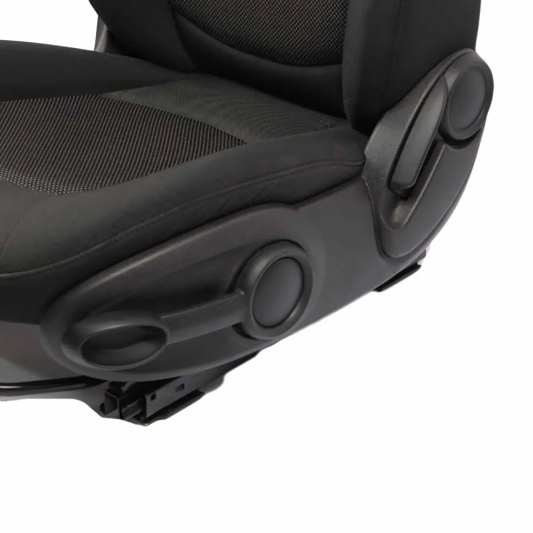 Front Seat Mini Cooper R60 Countryman Left N/S Cloth Fabric Carbon Black to with Part number 9806581 Front Seat Mini Cooper R60 Countryman Left N/S Cloth Fabric Carbon Black - SKU 9806581-1 - Part number 9806581