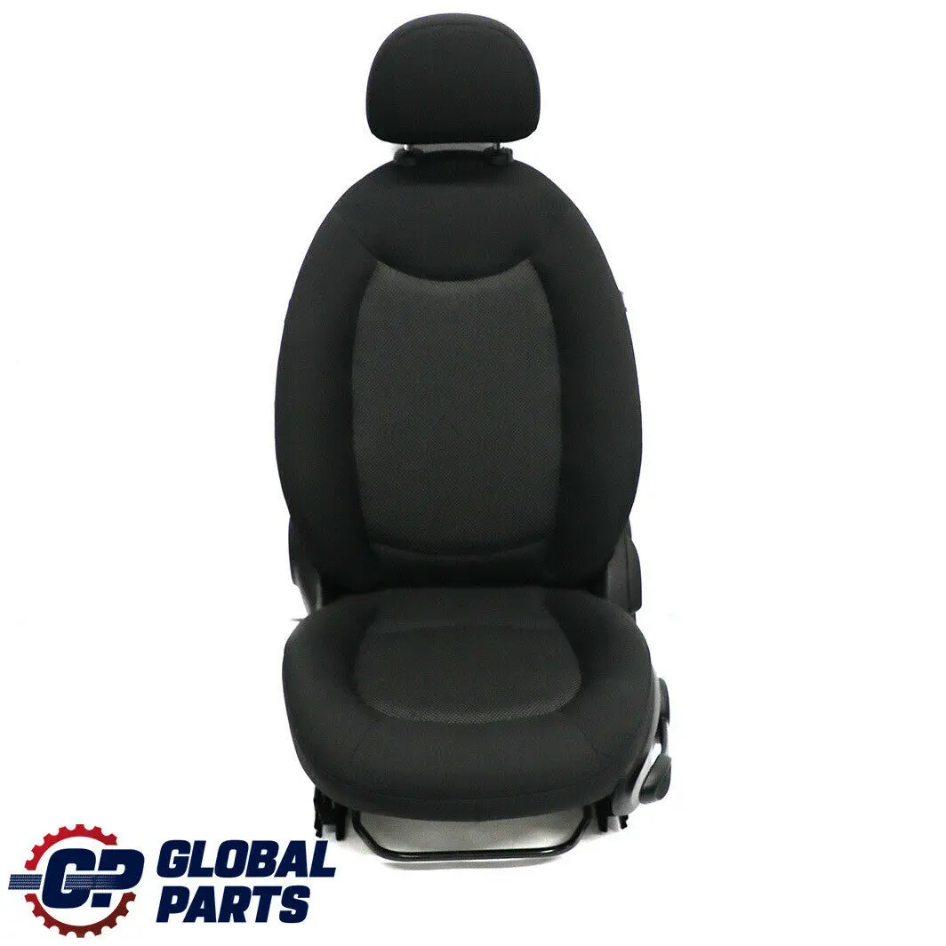 Mini Cooper One R60 Countryman Frontale Tessuto Sinistra Panther Black Nero Sede - SKU 9806581-2 - Numero di parte 9806581