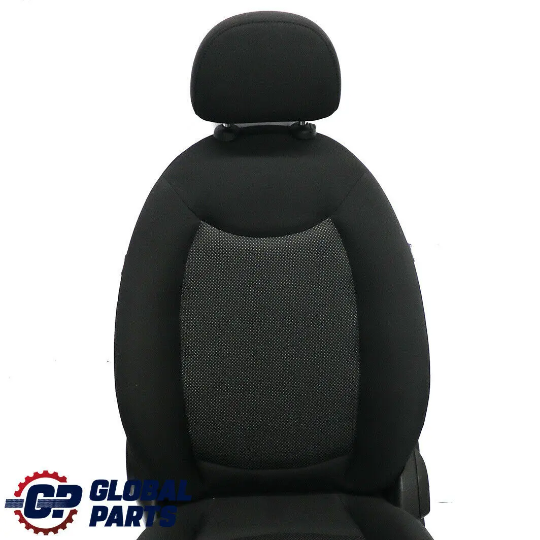 Mini Cooper One R60 Countryman Front Left N/S Cloth Fabric Seat Panther Black - SKU 9806581-2 - Part number 9806581