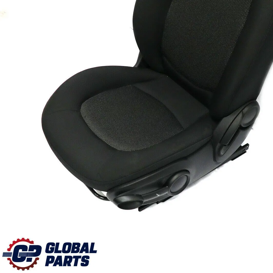 Frontale Tessuto Sinistra Panther Black Nero Sede per Mini Cooper One R60 Countryman con numero di parte 9806581 Mini Cooper One R60 Countryman Frontale Tessuto Sinistra Panther Black Nero Sede - SKU 9806581-2 - Numero di parte 9806581