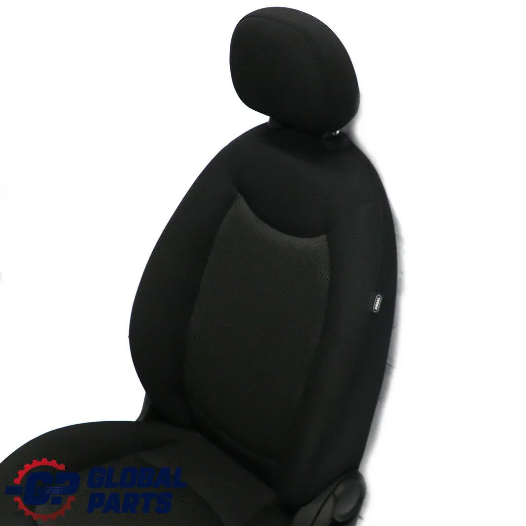 Vorne Links Stoff Panther Black Schwarz Sitz für Mini Cooper One R60 Countryman mit Teilenummer 9806581 Mini Cooper One R60 Countryman Vorne Links Stoff Panther Black Schwarz Sitz - SKU 9806581-2 - Teilenummer 9806581