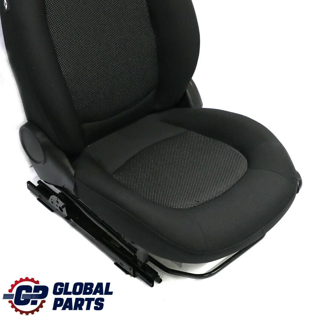 Mini Cooper One R60 Countryman Front Left N/S Cloth Fabric Seat Panther Black - SKU 9806581-2 - Part number 9806581