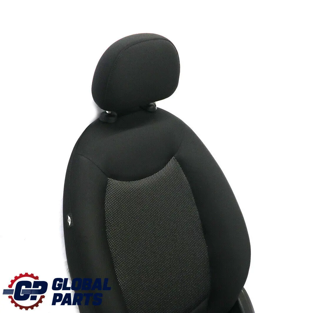 Mini Cooper One R60 Countryman Front Left N/S Cloth Fabric Seat Panther Black - SKU 9806581-2 - Part number 9806581