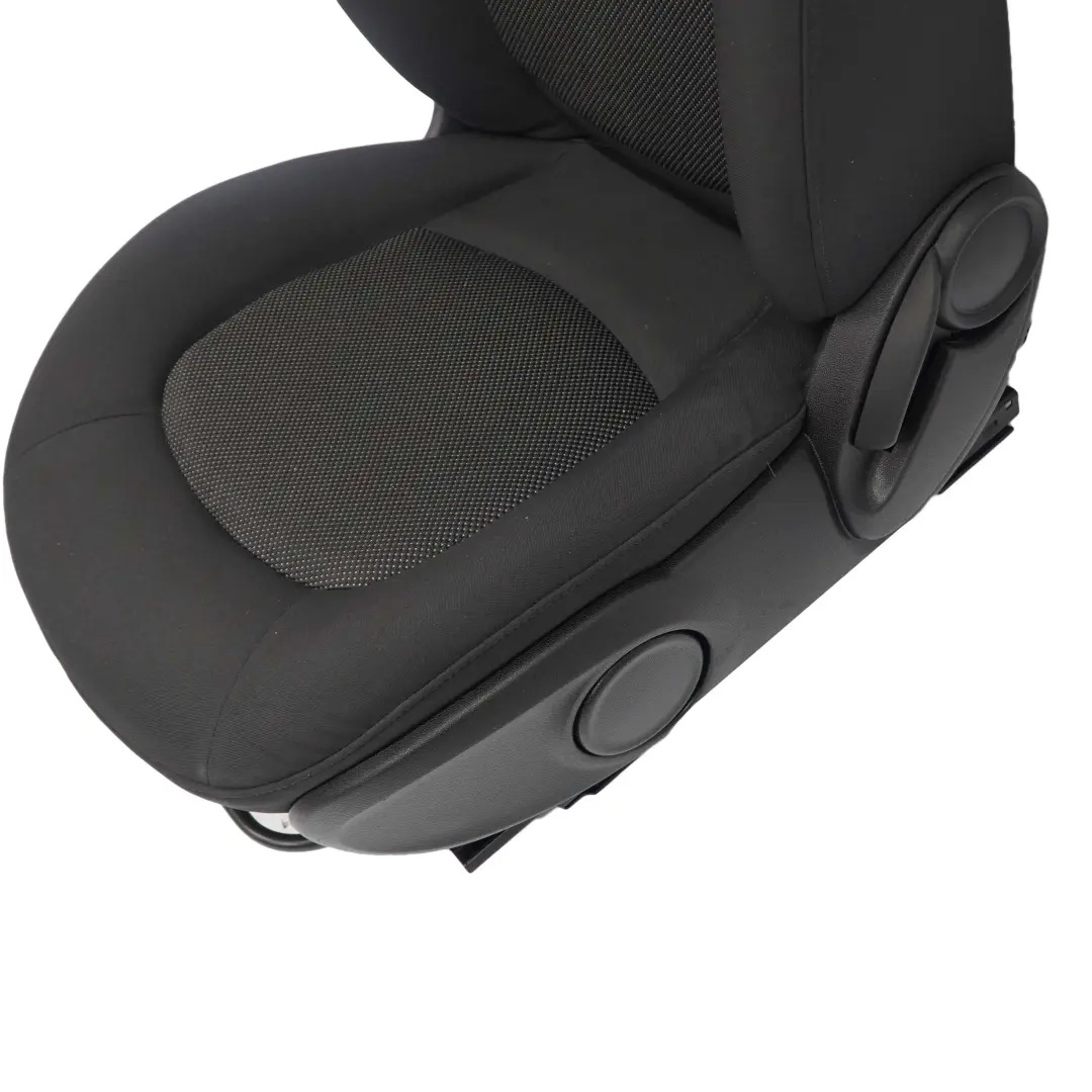 Front Left N/S Cloth Fabric Seat Panther Black to Mini Cooper One R60 Countryman with Part number 9806581 Mini Cooper One R60 Countryman Front Left N/S Cloth Fabric Seat Panther Black - SKU 9806581-3 - Part number 9806581