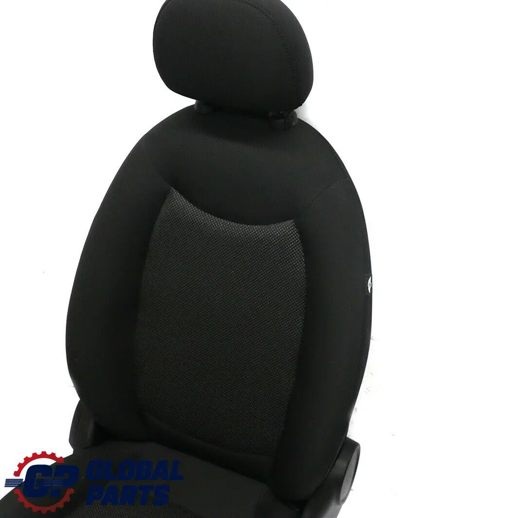 Asiento Delantero Derecho Interior Tela Cosmos Negro Carbono para Mini Countryman R60 con número de pieza 9806582 Mini Countryman R60 Asiento Delantero Derecho Interior Tela Cosmos Negro Carbono - SKU 9806582-1 - Número de pieza 9806582