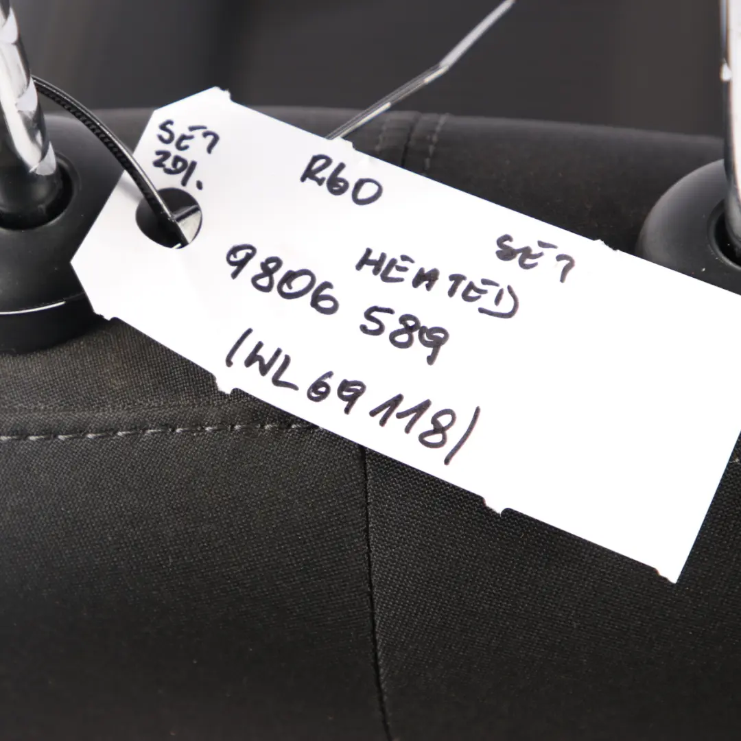 Seats Mini R60 Countryman Sport Heated Cloth/ Leather Seat Light Tobacco to with Part number 9806589 Seats Mini R60 Countryman Sport Heated Cloth/ Leather Seat Light Tobacco - SKU 9806589 - Part number 9806589