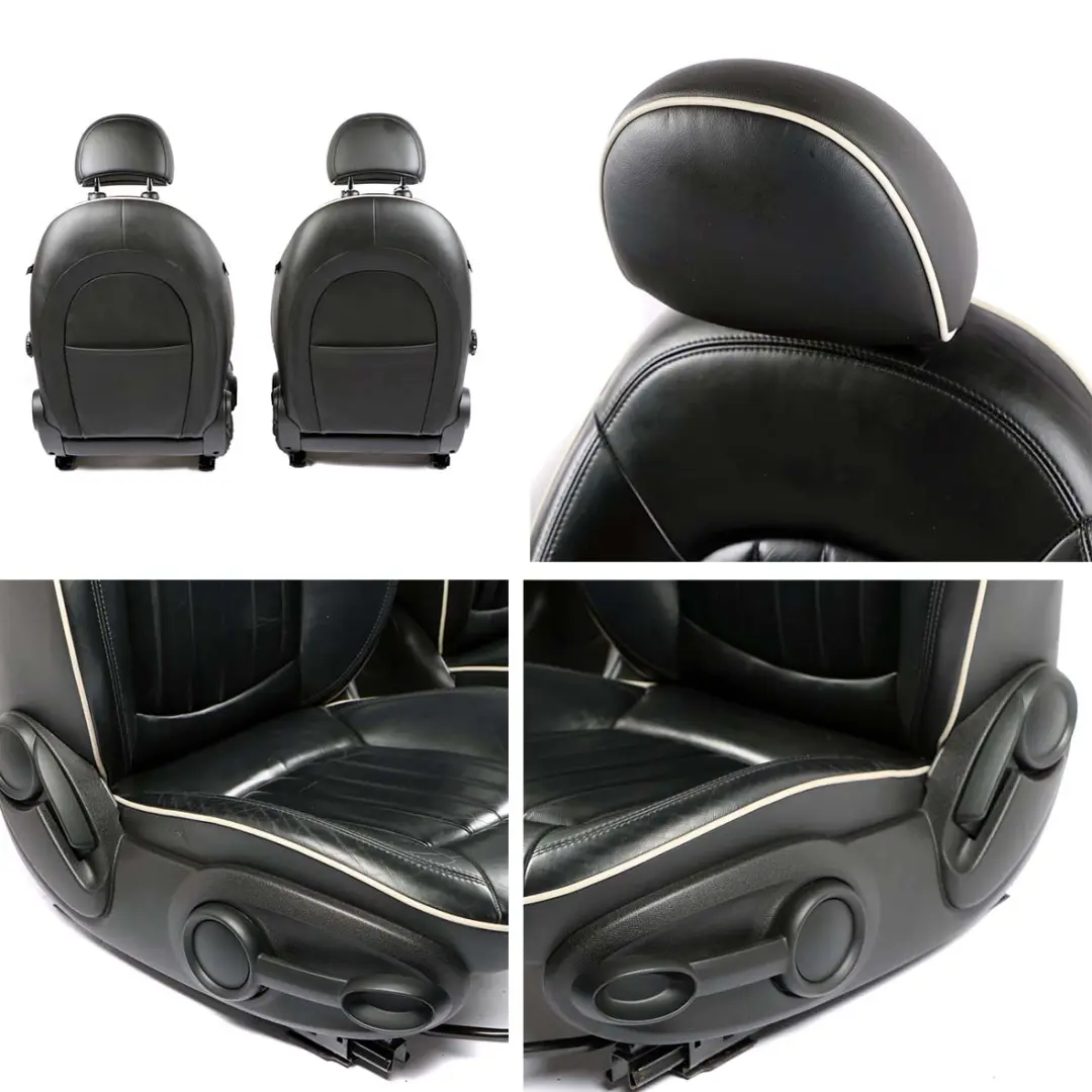 Mini Cooper R60 Countryman Sport Podgrzewane Czarne Skórzane Siedzenia - SKU 9806607 - Numer Części 9806607