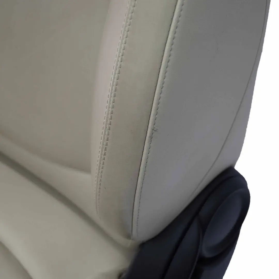 Front Seat Mini Cooper R60 Sport Heated Left N/S Leather Gravity Polar Beige  - SKU 9806613-1 - Part number 9806613