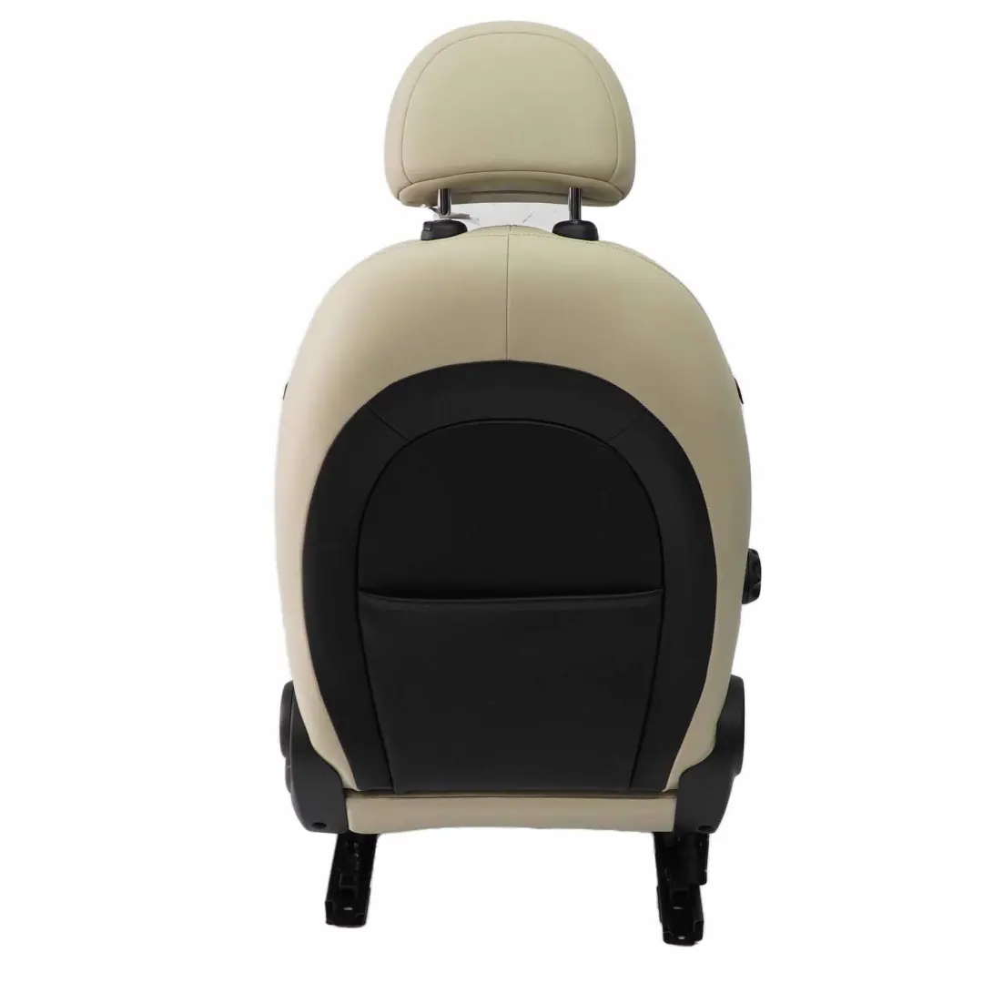 Front Seat Mini Cooper R60 Sport Heated Left N/S Leather Gravity Polar Beige  - SKU 9806613-1 - Part number 9806613