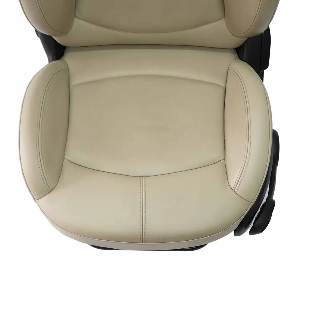 Front Seat Mini Cooper R60 Sport Heated Left N/S Leather Gravity Polar Beige  - SKU 9806613-1 - Part number 9806613