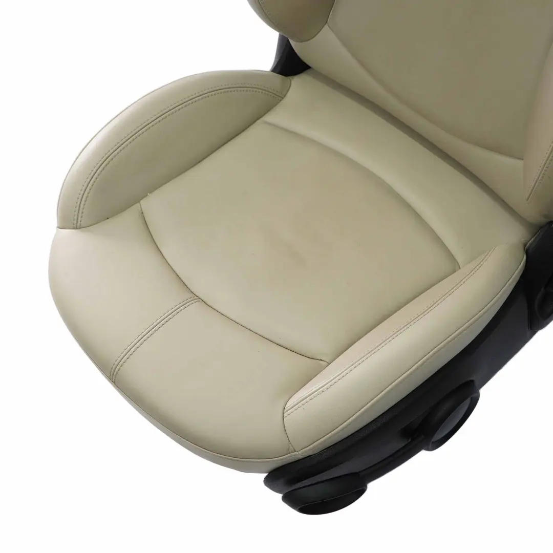 Front Seat Mini Cooper R60 Sport Heated Left N/S Leather Gravity Polar Beige to with Part number 9806613 Front Seat Mini Cooper R60 Sport Heated Left N/S Leather Gravity Polar Beige - SKU 9806613-1 - Part number 9806613