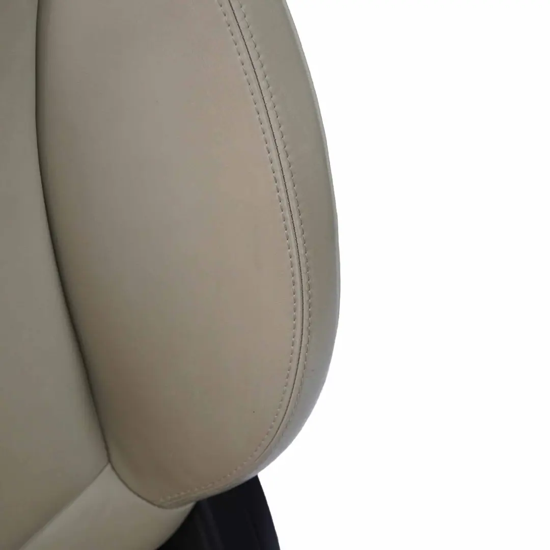 Front Seat Mini Cooper R60 Sport Heated Left N/S Leather Gravity Polar Beige  - SKU 9806613-1 - Part number 9806613
