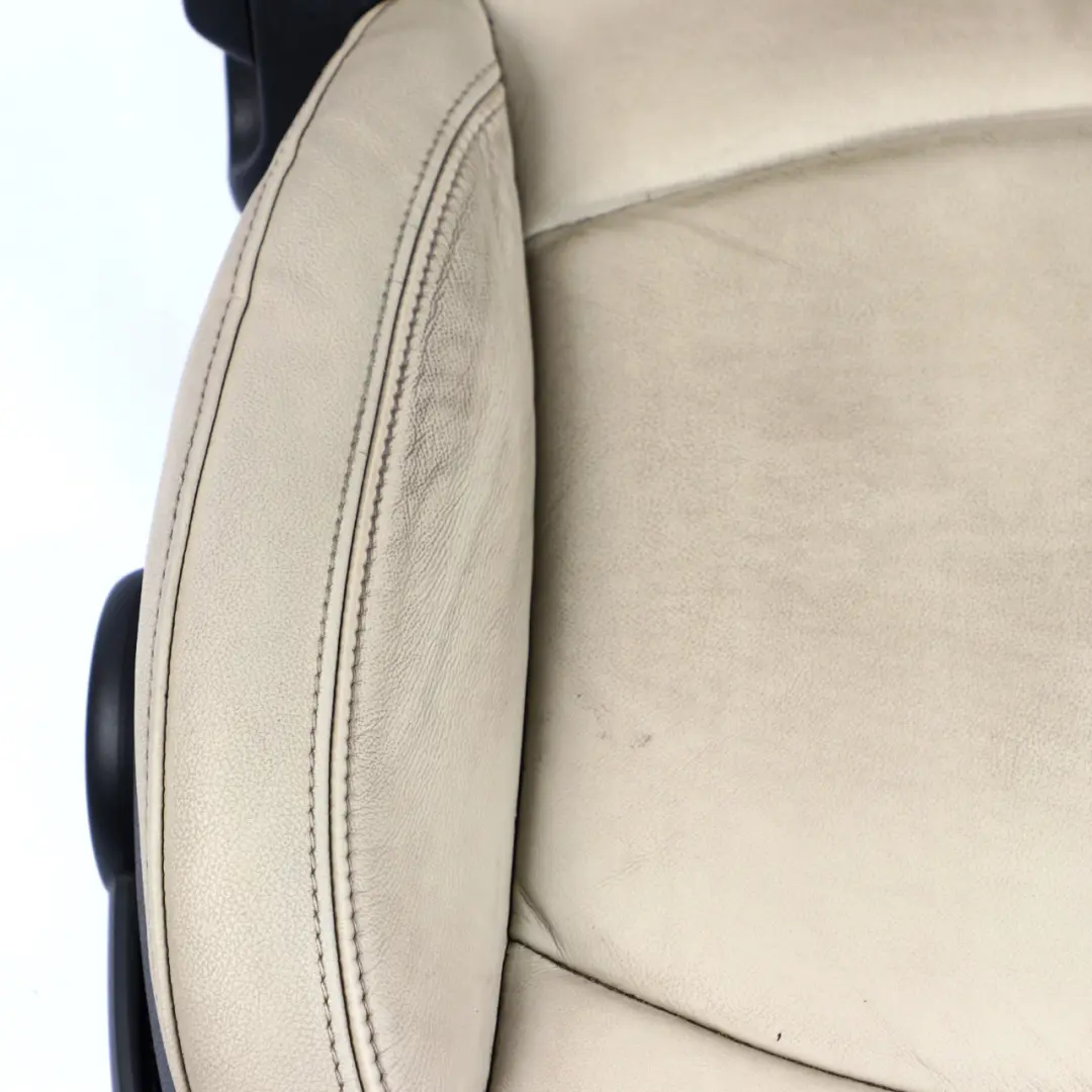 Front Seat Mini Cooper R60 Sport Right O/S Leather Gravity Polar Beige to with Part number 9806614 Front Seat Mini Cooper R60 Sport Right O/S Leather Gravity Polar Beige - SKU 9806614-2 - Part number 9806614