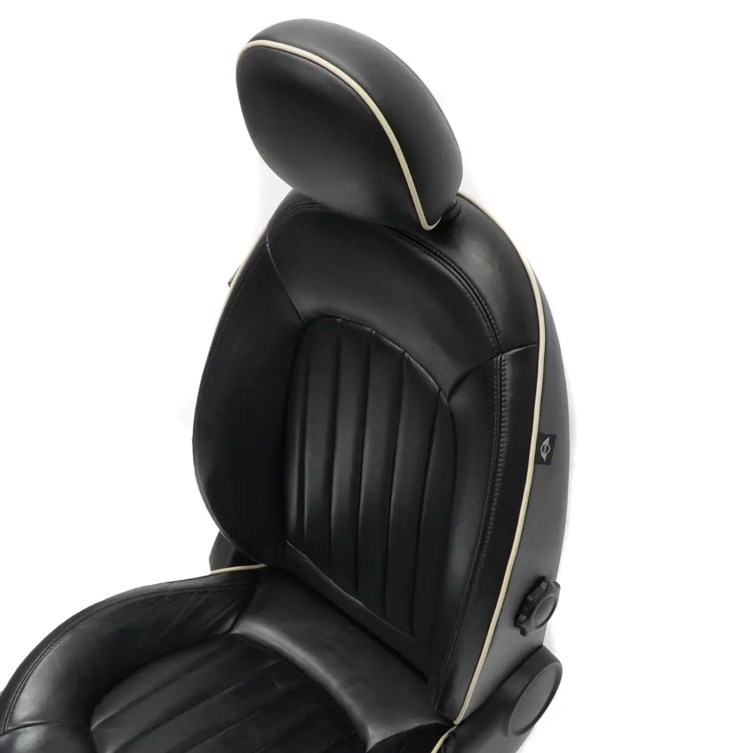 Siège avant droit chauffé en cuir sport Black Lounge pour Mini Cooper One R60 à propos du numéro de pièce 9806616 Mini Cooper One R60 Siège avant droit chauffé en cuir sport Black Lounge - SKU 9806616-1 - Numéro de pièce 9806616
