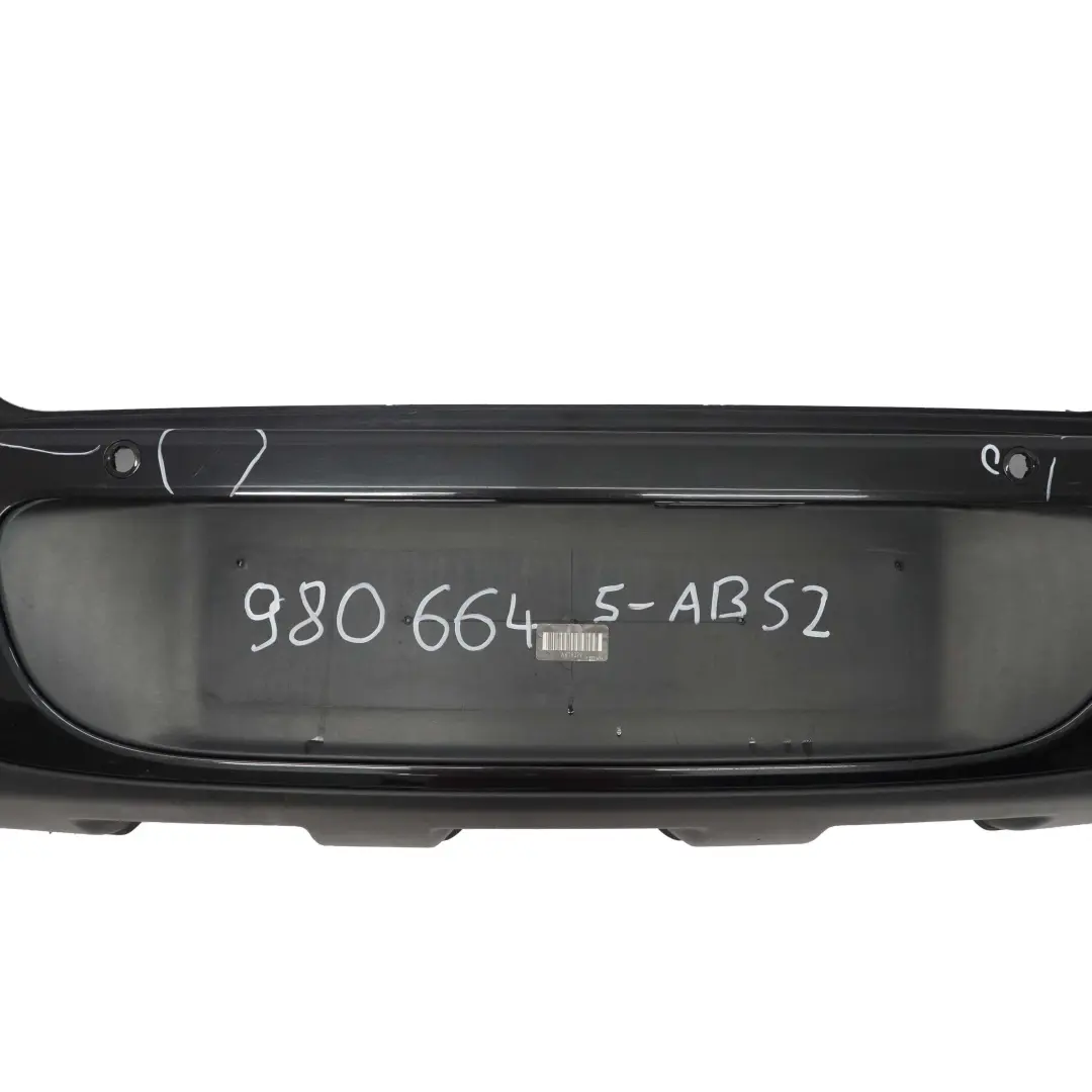 Mini Countryman R60 Panel parachoques trasero PDC Absolute Black Metallic - B11 - SKU 9806645-ABS2 - Número de pieza 9806645