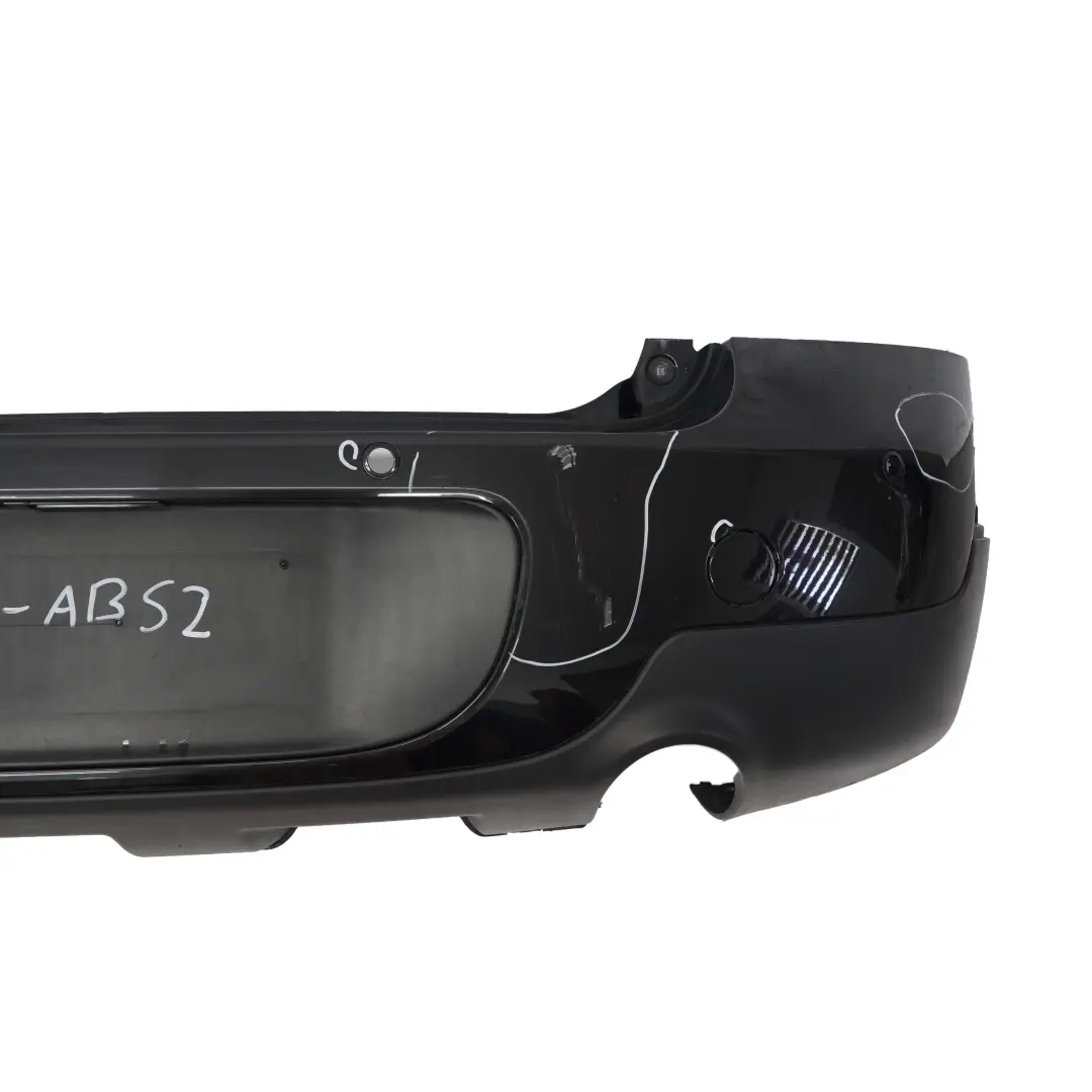 Mini Countryman R60 Panel parachoques trasero PDC Absolute Black Metallic - B11 - SKU 9806645-ABS2 - Número de pieza 9806645