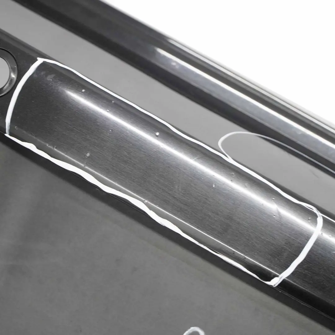 Panel Rear Bumper PDC Absolute Black Metallic - B11 to Mini Countryman R60 with Part number 9806645 Mini Countryman R60 Panel Rear Bumper PDC Absolute Black Metallic - B11 - SKU 9806645-ABS3 - Part number 9806645