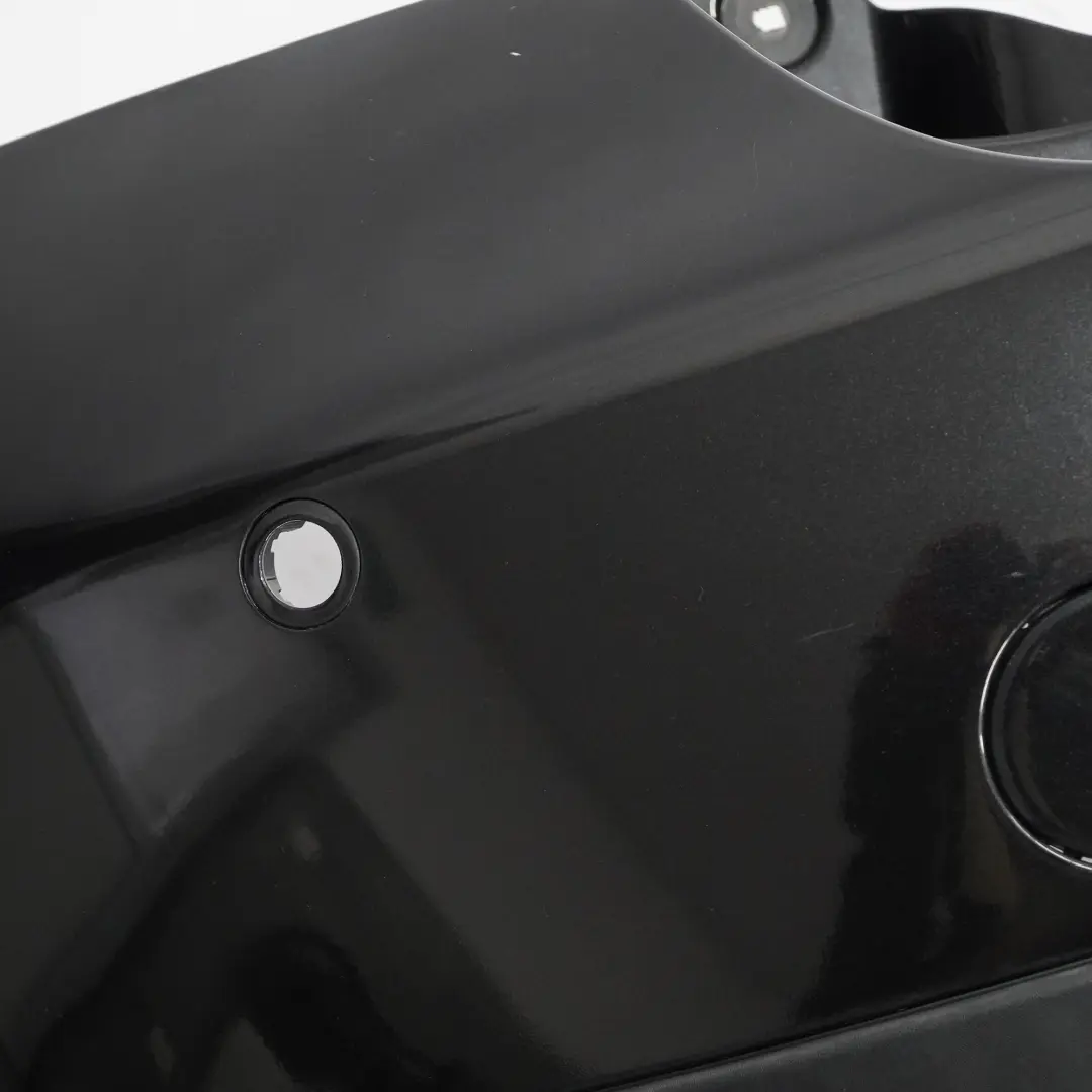 Panel Rear Bumper PDC Absolute Black Metallic - B11 to Mini Countryman R60 with Part number 9806645 Mini Countryman R60 Panel Rear Bumper PDC Absolute Black Metallic - B11 - SKU 9806645-ABS3 - Part number 9806645