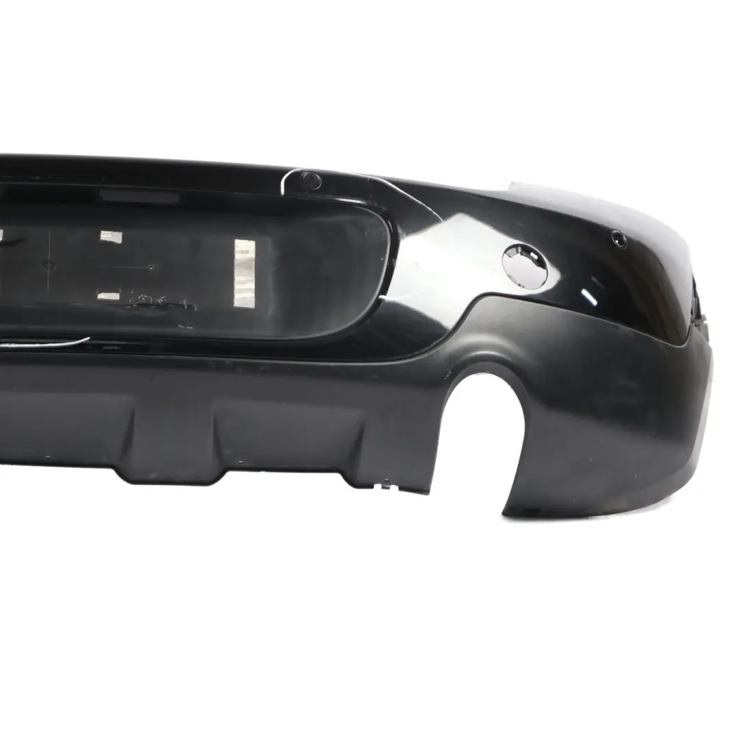 Panel Rear Bumper PDC Absolute Black Metallic - B11 to Mini Countryman R60 with Part number 9806645 Mini Countryman R60 Panel Rear Bumper PDC Absolute Black Metallic - B11 - SKU 9806645-ABS - Part number 9806645