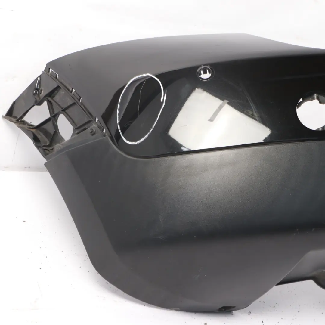 Panel Rear Bumper PDC Absolute Black Metallic - B11 to Mini Countryman R60 with Part number 9806645 Mini Countryman R60 Panel Rear Bumper PDC Absolute Black Metallic - B11 - SKU 9806645-ABS - Part number 9806645