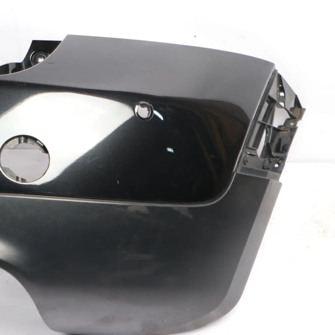 Panel Rear Bumper PDC Absolute Black Metallic - B11 to Mini Countryman R60 with Part number 9806645 Mini Countryman R60 Panel Rear Bumper PDC Absolute Black Metallic - B11 - SKU 9806645-ABS - Part number 9806645