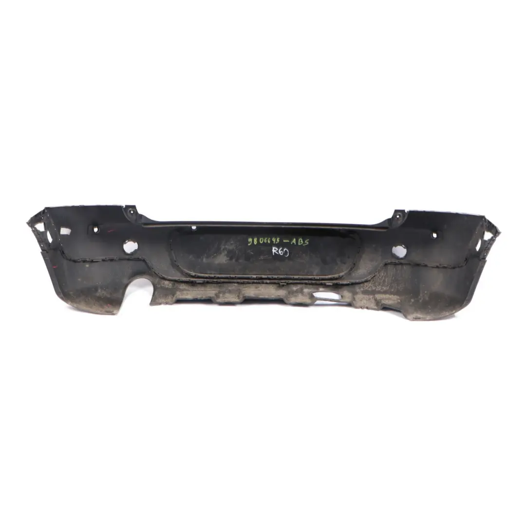 Panel Rear Bumper PDC Absolute Black Metallic - B11 to Mini Countryman R60 with Part number 9806645 Mini Countryman R60 Panel Rear Bumper PDC Absolute Black Metallic - B11 - SKU 9806645-ABS - Part number 9806645