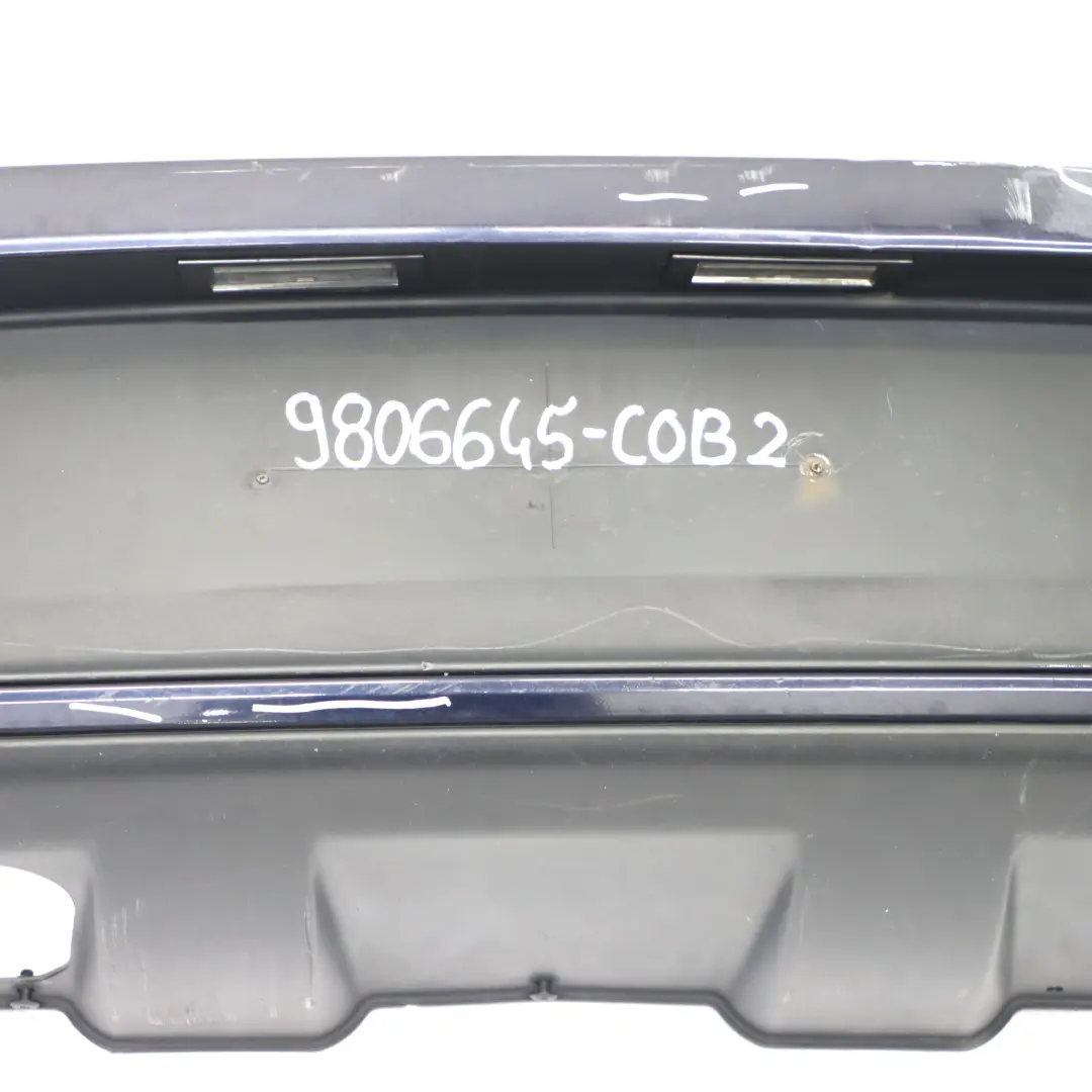 Panel Rear Bumper PDC Cosmic Blue Metallic - B13 to Mini Countryman R60 with Part number 9806645 Mini Countryman R60 Panel Rear Bumper PDC Cosmic Blue Metallic - B13 - SKU 9806645-COB2 - Part number 9806645