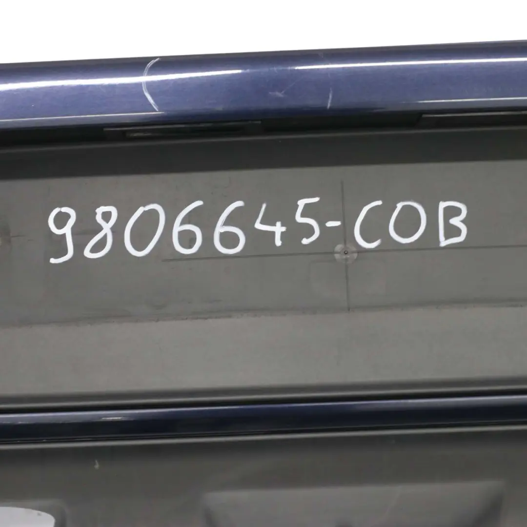 Panel parachoques trasero PDC Cosmic Blue Metallic - B13 para Mini Countryman R60 con número de pieza 9806645 Mini Countryman R60 Panel parachoques trasero PDC Cosmic Blue Metallic - B13 - SKU 9806645-COB - Número de pieza 9806645