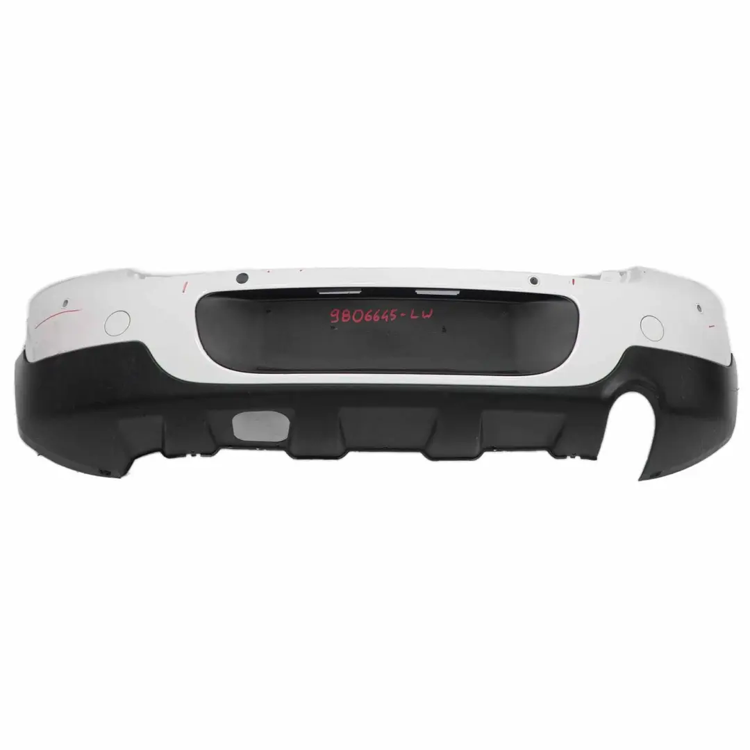Mini Countryman R60 Panel hintere Stoßstange PDC Light White Weiss - B15 - SKU 9806645-LW - Teilenummer 9806645