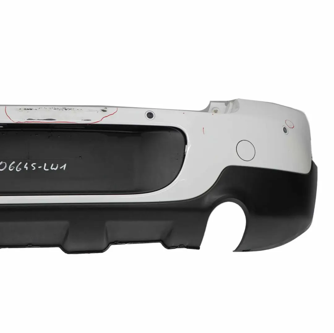 Panel parachoques trasero PDC Light White - B15 para Mini Countryman R60 con número de pieza 9806645 Mini Countryman R60 Panel parachoques trasero PDC Light White - B15 - SKU 9806645-LW1 - Número de pieza 9806645