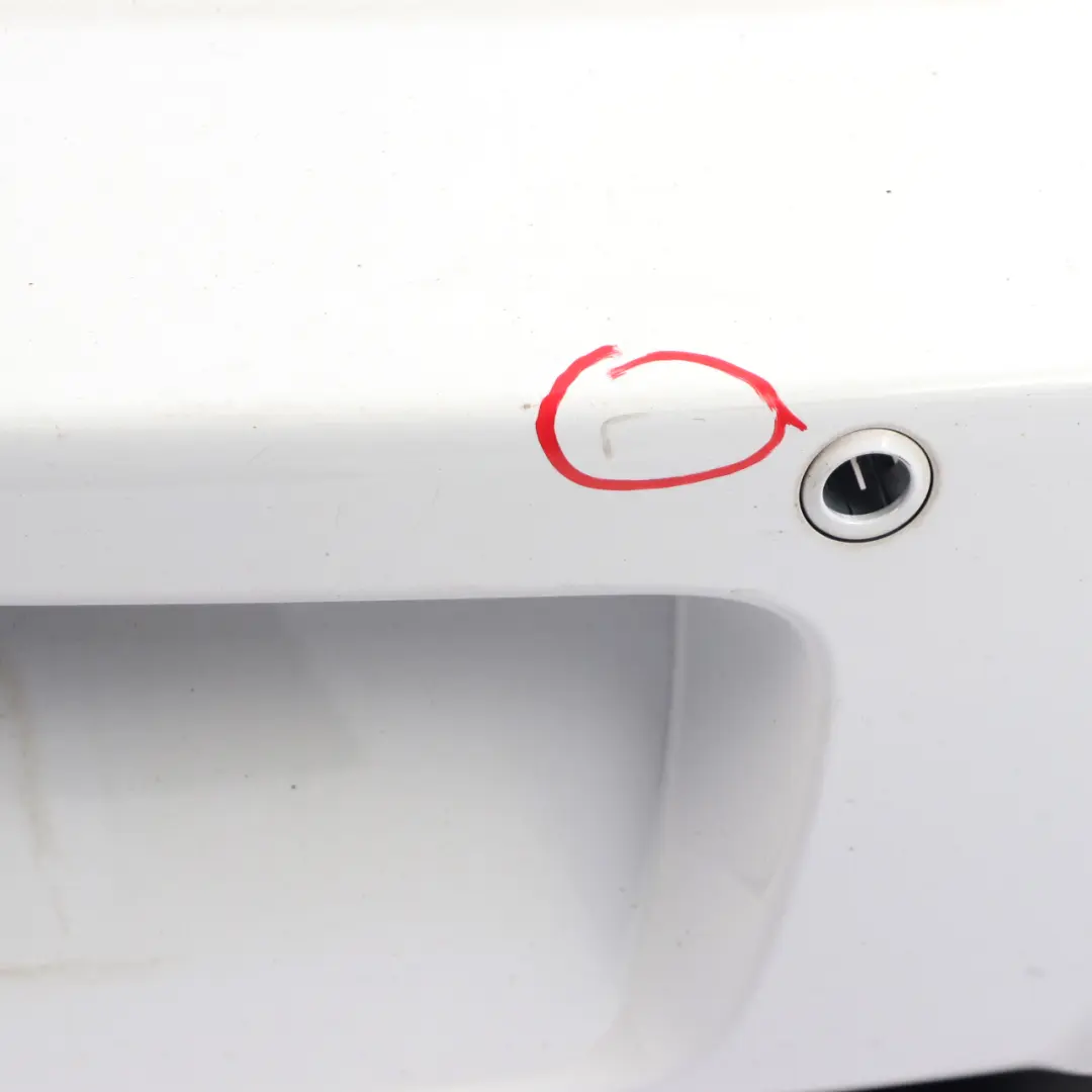 Bumper Trim Panel Cover PDC Light White - B15 to Mini Countryman R60 Rear with Part number 9806645 Mini Countryman R60 Rear Bumper Trim Panel Cover PDC Light White - B15 - SKU 9806645-LW3 - Part number 9806645