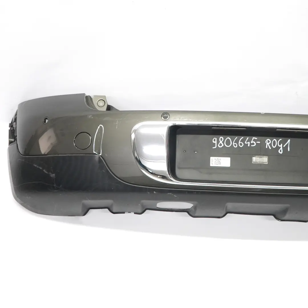 Panel Parachoques trasero PDC Gris real metalizado - A48 para Mini Countryman R60 con número de pieza 9806645 Mini Countryman R60 Panel Parachoques trasero PDC Gris real metalizado - A48 - SKU 9806645-ROG1 - Número de pieza 9806645