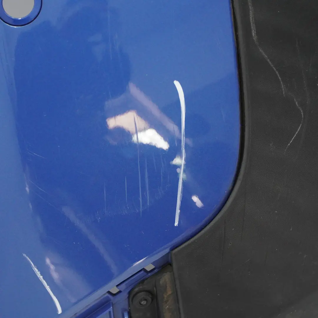 Bumper Trim Panel Cover PDC True Blue Metallic - B14 to Mini Countryman R60 Rear with Part number 9806645 Mini Countryman R60 Rear Bumper Trim Panel Cover PDC True Blue Metallic - B14 - SKU 9806645-TBM - Part number 9806645